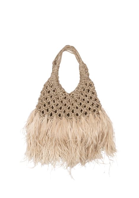 Borsa Vannifique Plumes Golden Shadow HIBOURAMA | CO00HIB-VANNIFIQUE PLUMESGOLDEN SHADOW